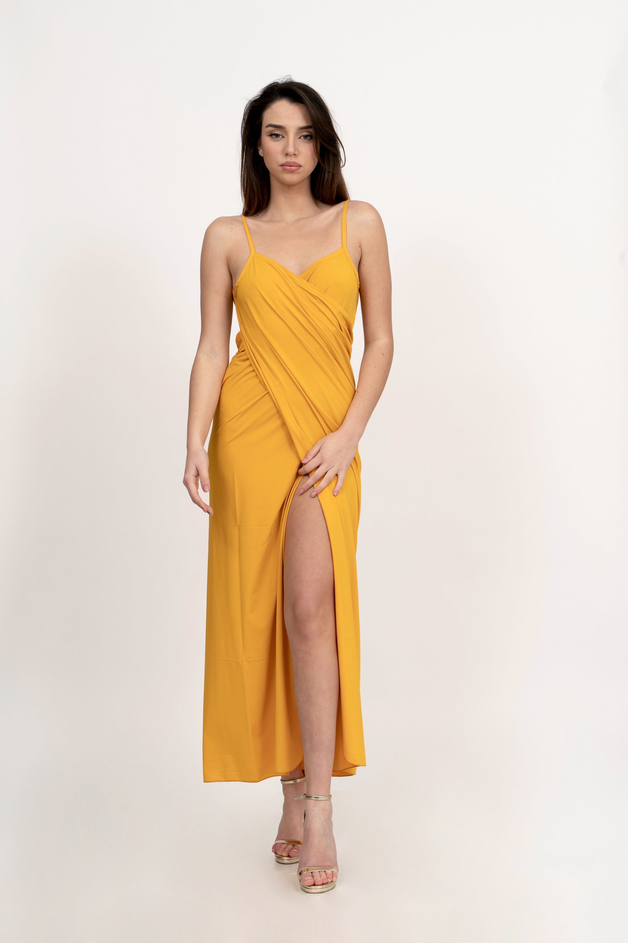 Abito coprente avvolgente semplice