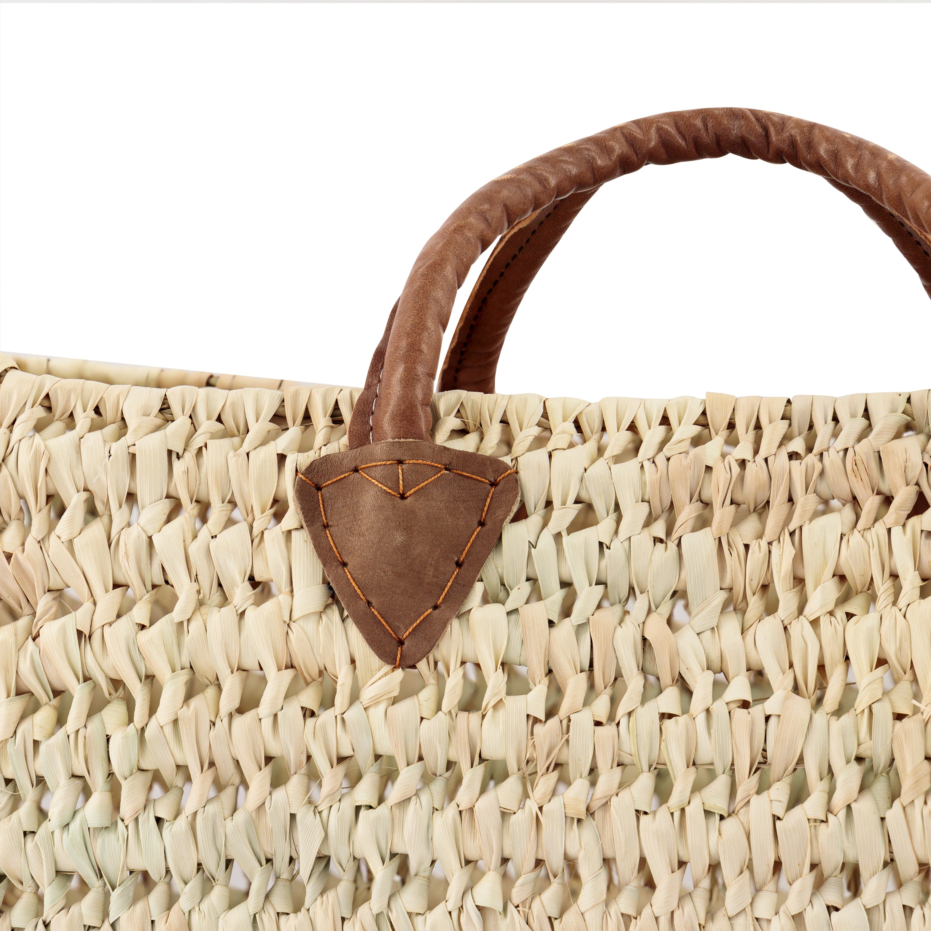 Rectangular Rattan Handheld Bag
