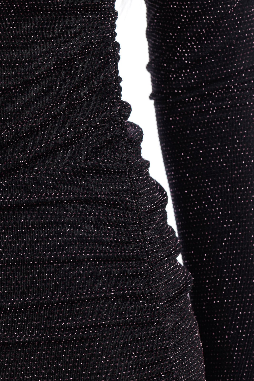 Abito a tunica glitterato