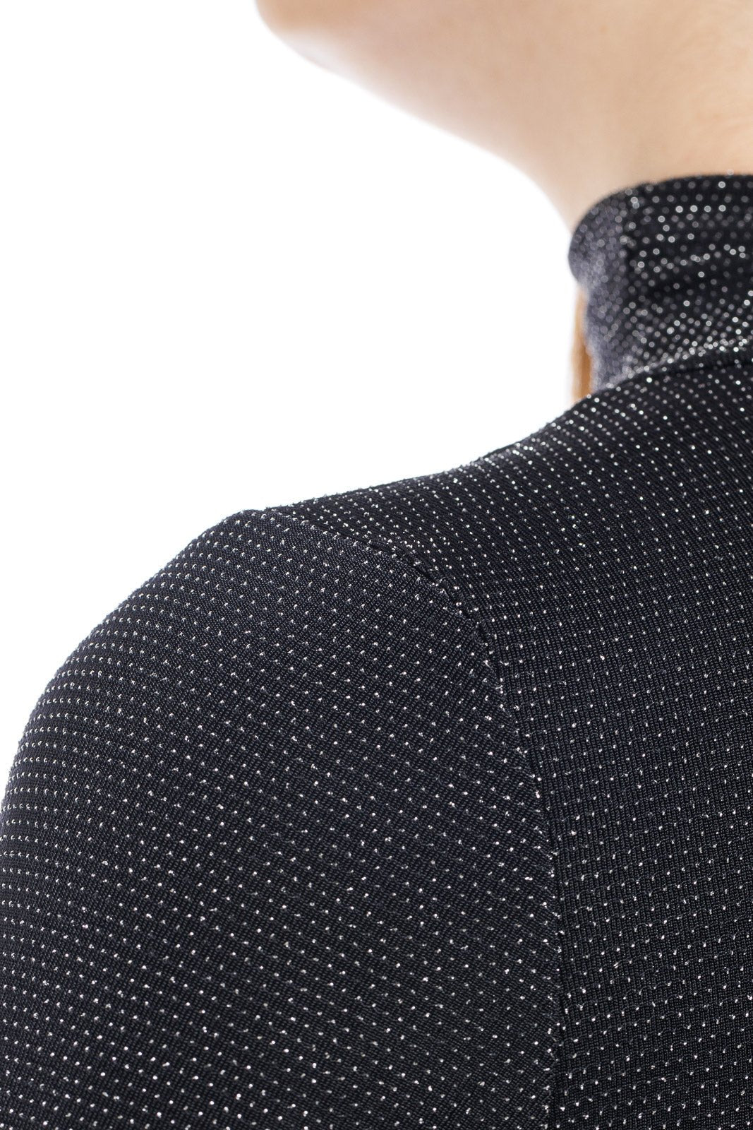 Abito a tunica glitterato