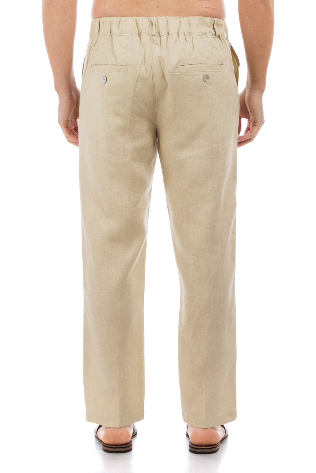 Plain Linen Pants