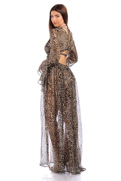 Animalier Long Coverup