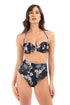 Black high-waist two-piece bikini set - Bikini Collection - by CAPRI LIFESTYLE