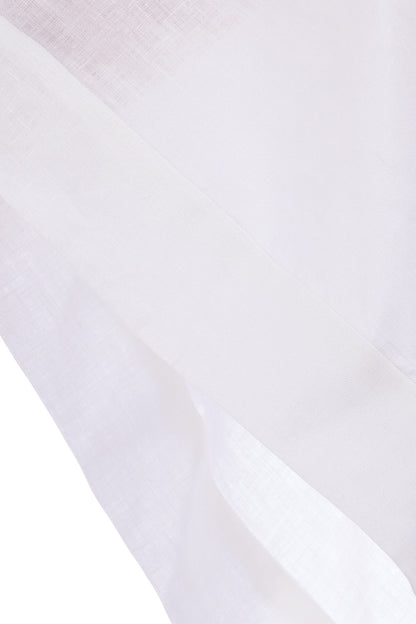 Linen Short Katan ( with Lace details )