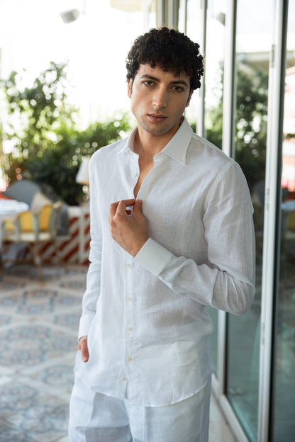Capri Linen Elegance - Linen Shirts - by CAPRI LIFESTYLE