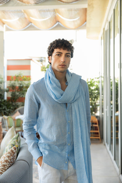 Capri Linen Scarf - by CAPRI LIFESTYLE