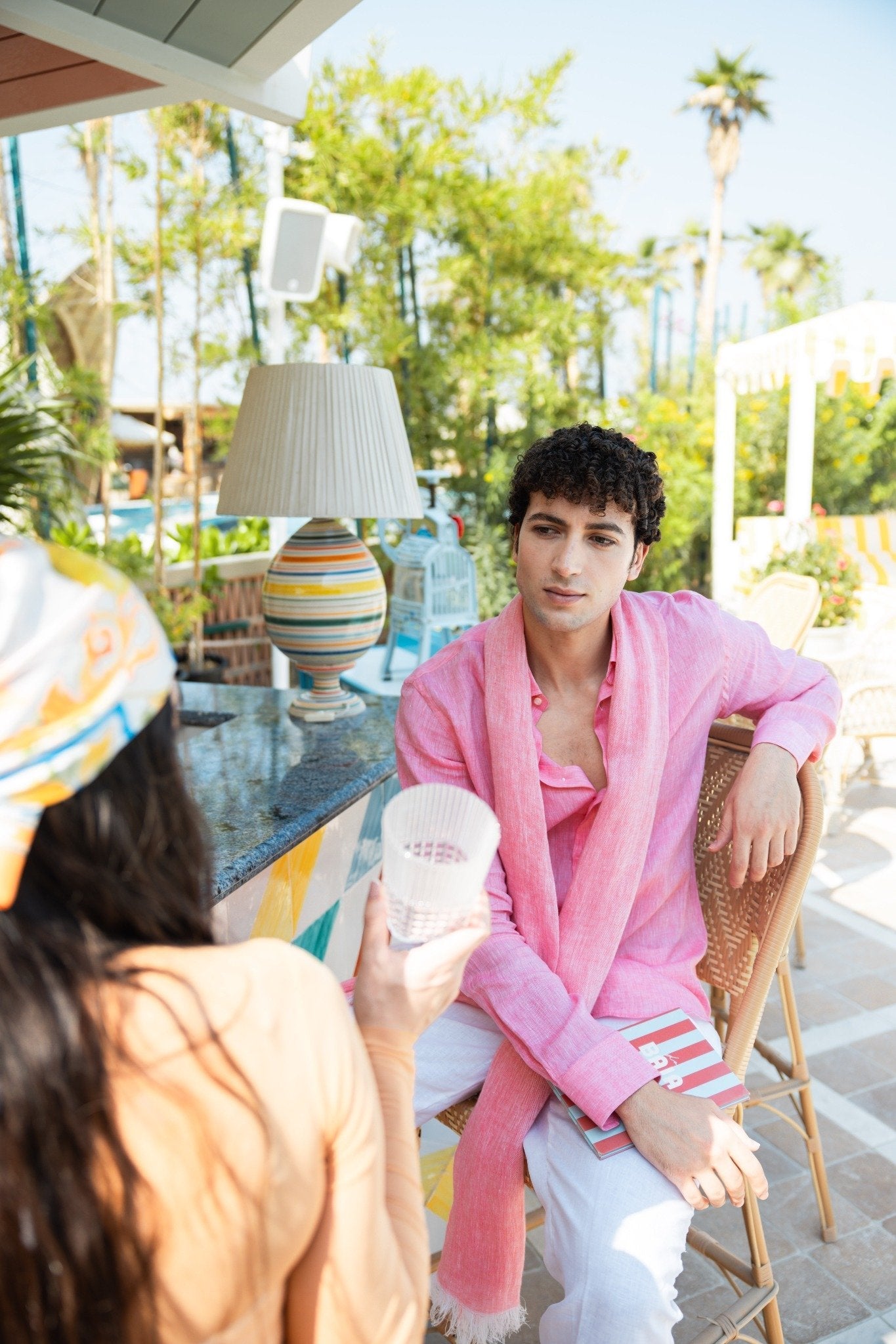 Capri Linen Scarf - by CAPRI LIFESTYLE