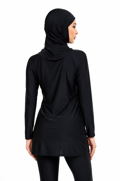 CAPRI Waterlife Modest Swim Tunic with Hood – UV Protection Beach Swimwear - by CAPRI LIFESTYLE