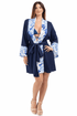 Caprilifestyle Floral Short Kimono Side Pocket - by CAPRI LIFESTYLE