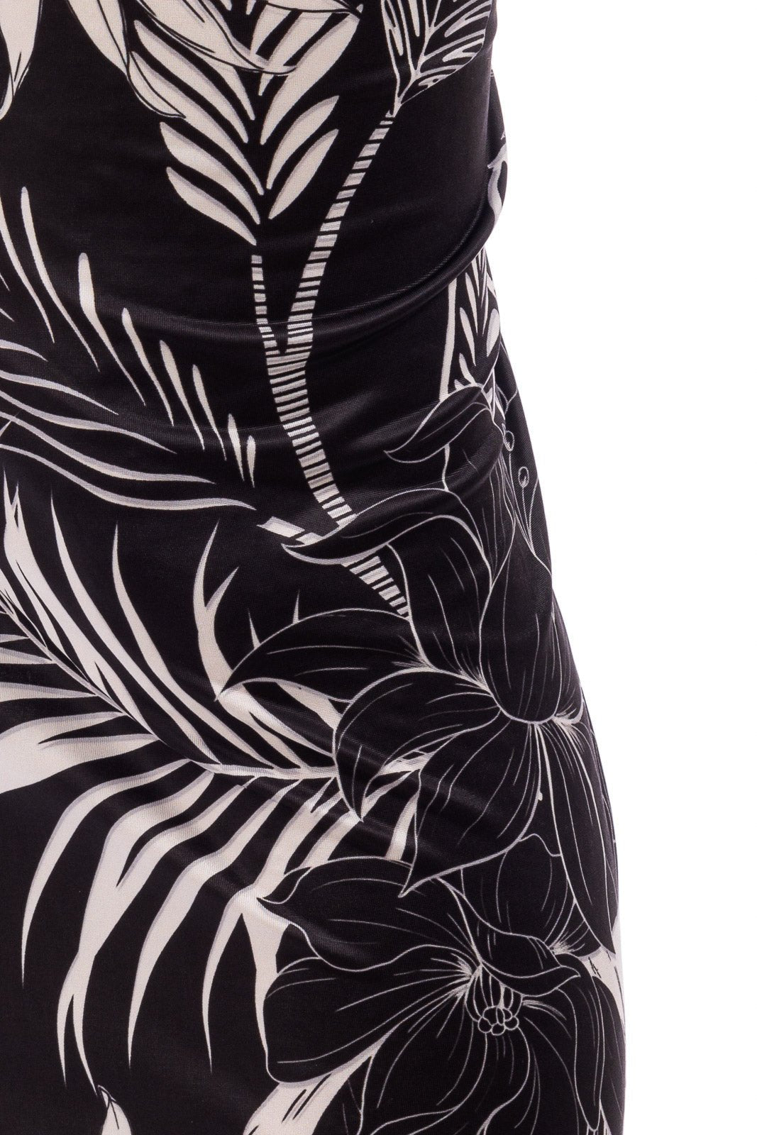 CASSIA Elastane Halter Dress with Back Ruching