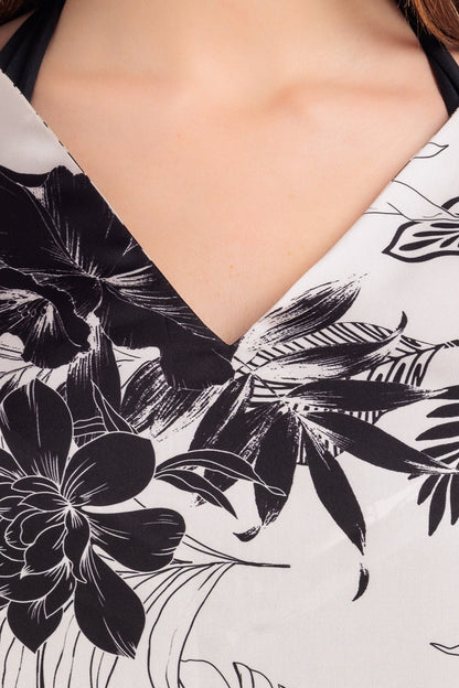 CASSIA Long Silk Kaftan by CAPRI LIFESTYLE