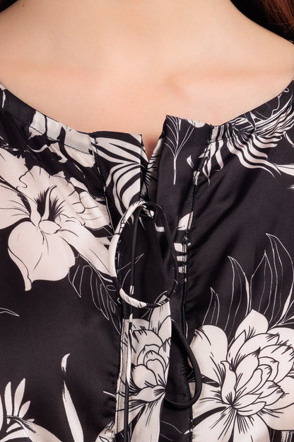 CASSIA Long Silk Kaftan by CAPRI LIFESTYLE