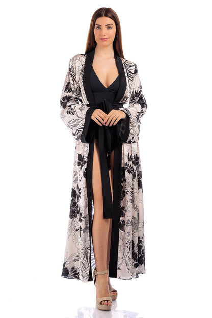 CASSIA Silk Robe Coverup