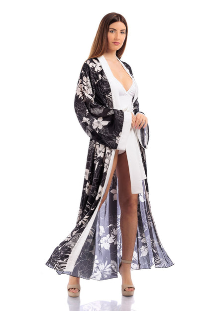 CASSIA Silk Robe Coverup