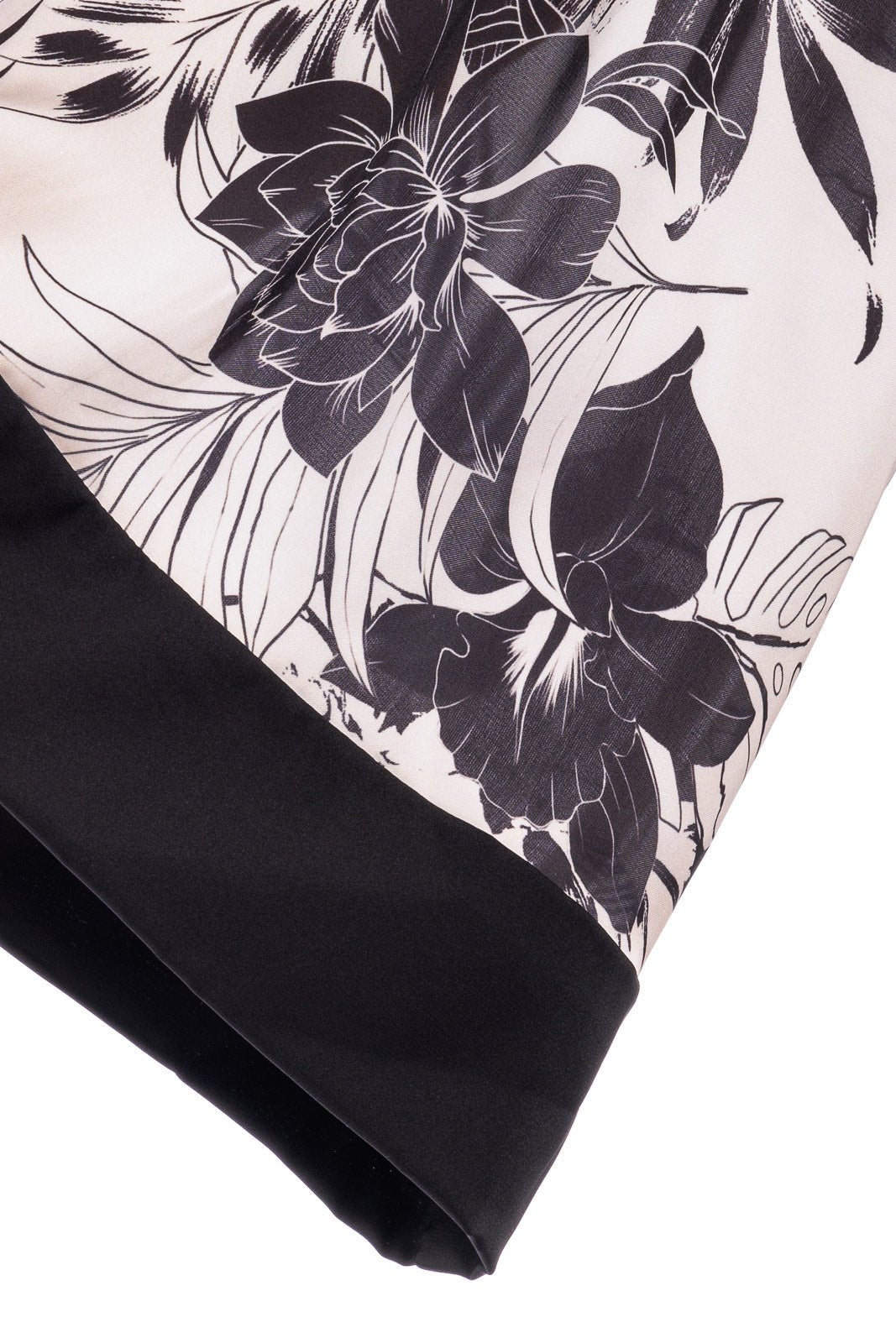 CASSIA Silk Short Wrap Around LS Dress