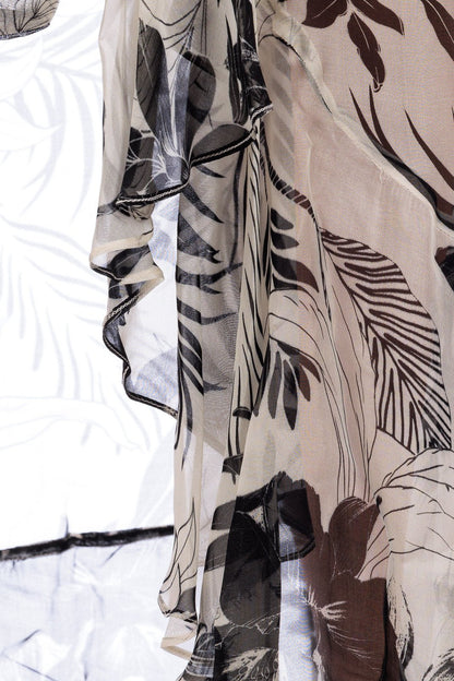 Chiffon Wrap Coverup Dress