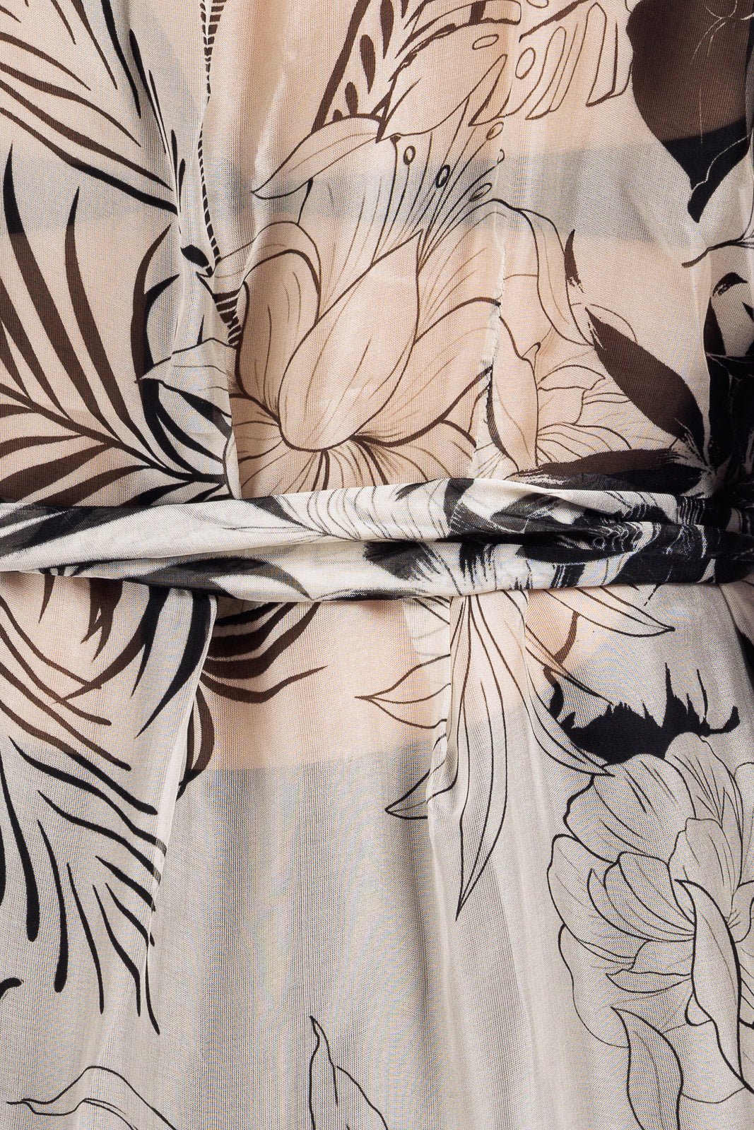 Chiffon Wrap Coverup Dress