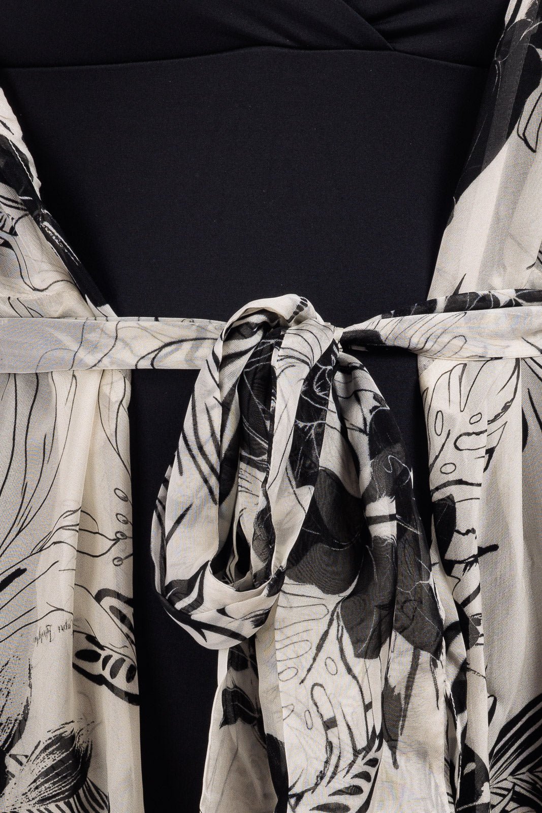 Chiffon Wrap Coverup Dress