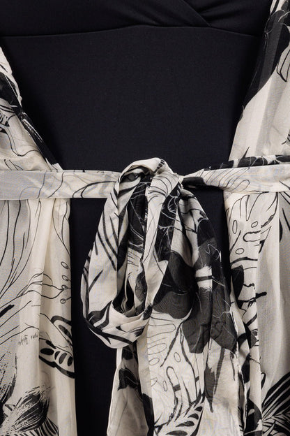 Chiffon Wrap Coverup Dress