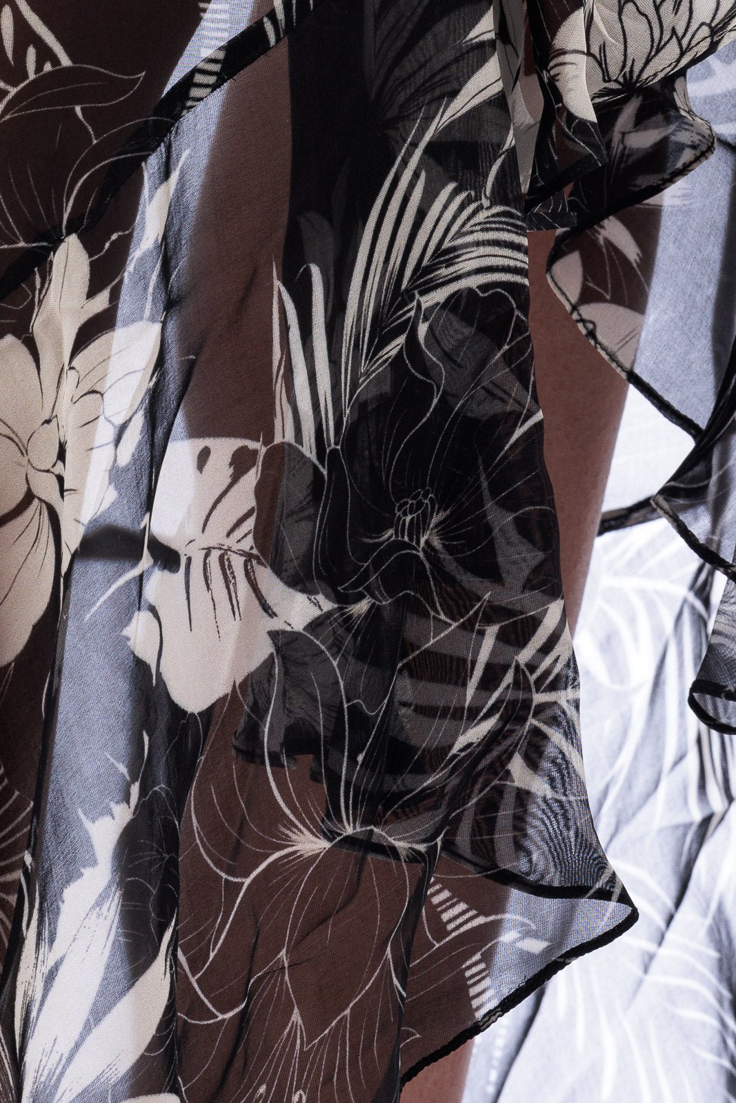 Chiffon Wrap Coverup Dress