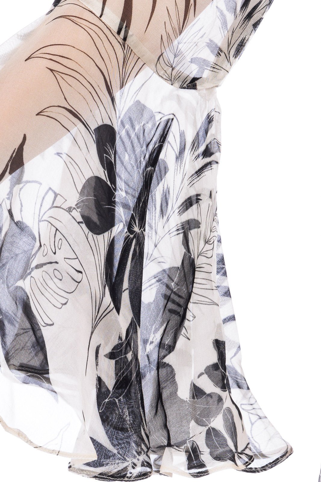 Chiffon Wrap Coverup Dress