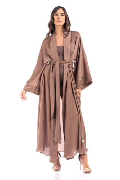 Crepe Long Robe