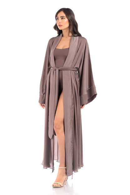 Crepe Long Robe