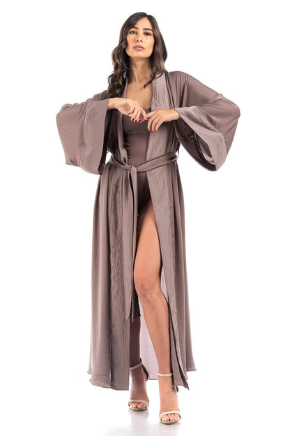Crepe Long Robe