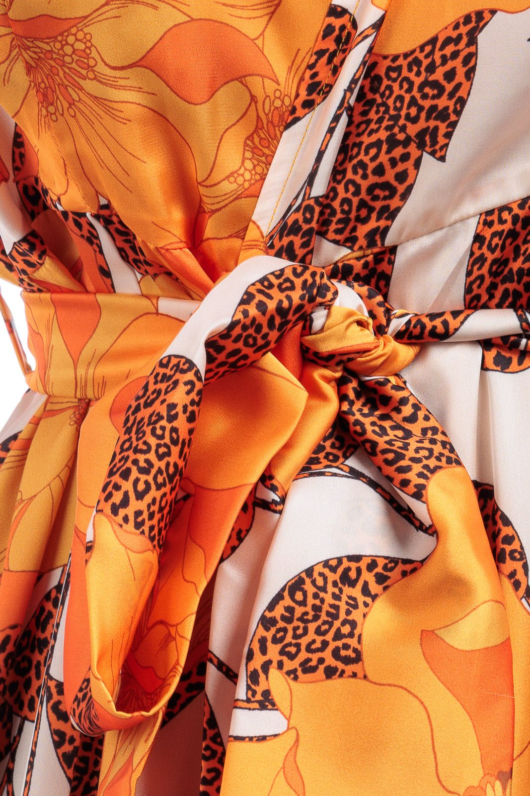 Floral Wrap Maxi Dress - by CAPRI LIFESTYLE