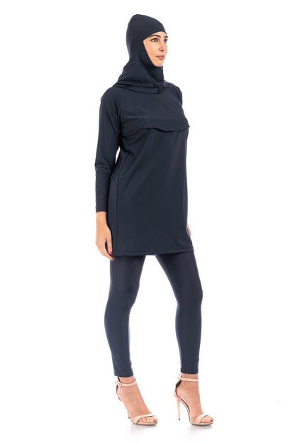 LBK 29 Woman Burkini classic with leggings and head cover