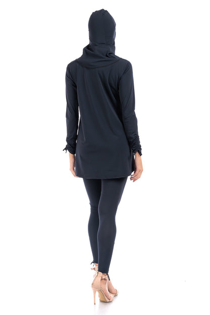 LBK 29 Woman Burkini classic with leggings and head cover
