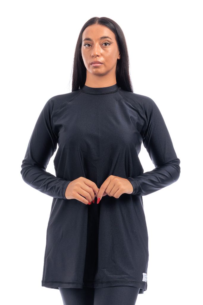 LBK19 - Women Modest wear with Tight Leggings, Head Cover - Burkini - by CAPRI LIFESTYLE