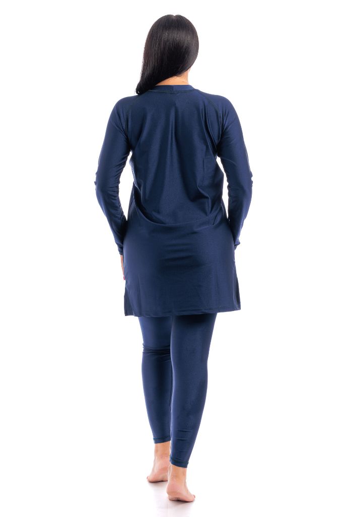 LBK19 - Women Modest wear with Tight Leggings, Head Cover - Burkini - by CAPRI LIFESTYLE