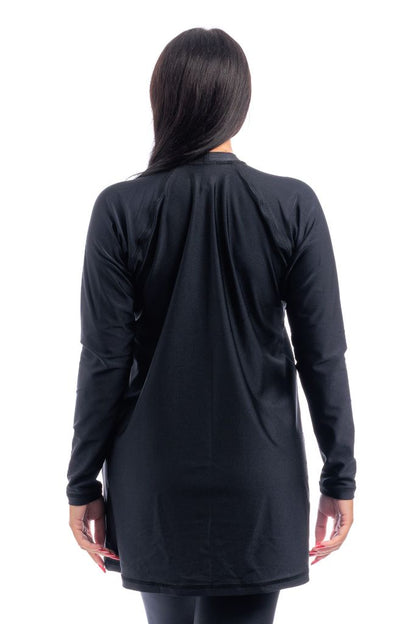 LBK19 - Women Modest wear with Tight Leggings, Head Cover - Burkini - by CAPRI LIFESTYLE