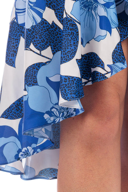 Lily Silk Wrap - Style Short Dress Long Sleeve - by CAPRI LIFESTYLE