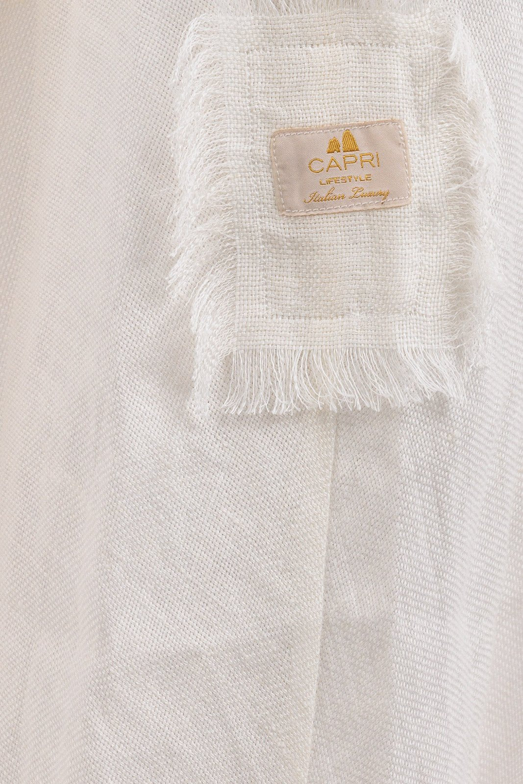 Linen Abaya With Embroidery Details - by CAPRI LIFESTYLE