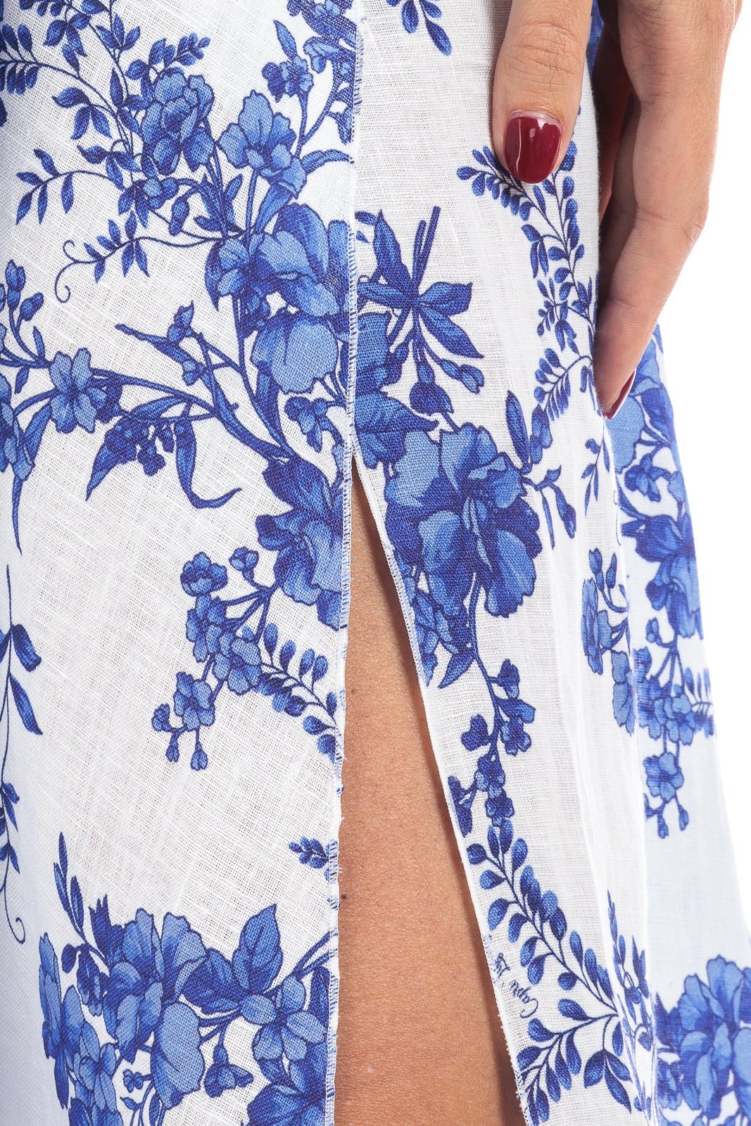 Linen Long Skirt - Women&