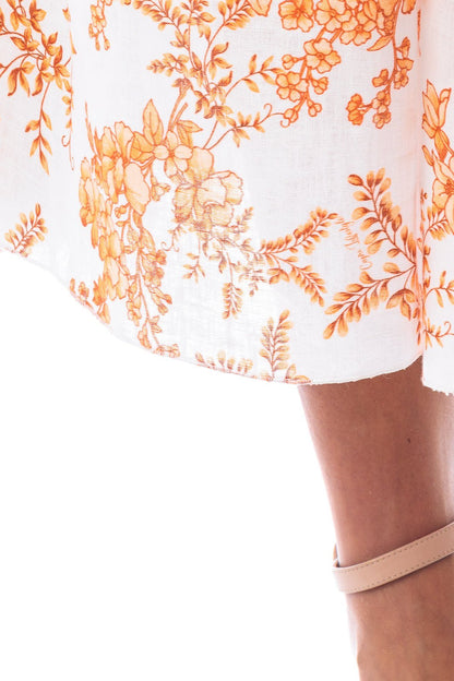 Linen Long Skirt - Women&