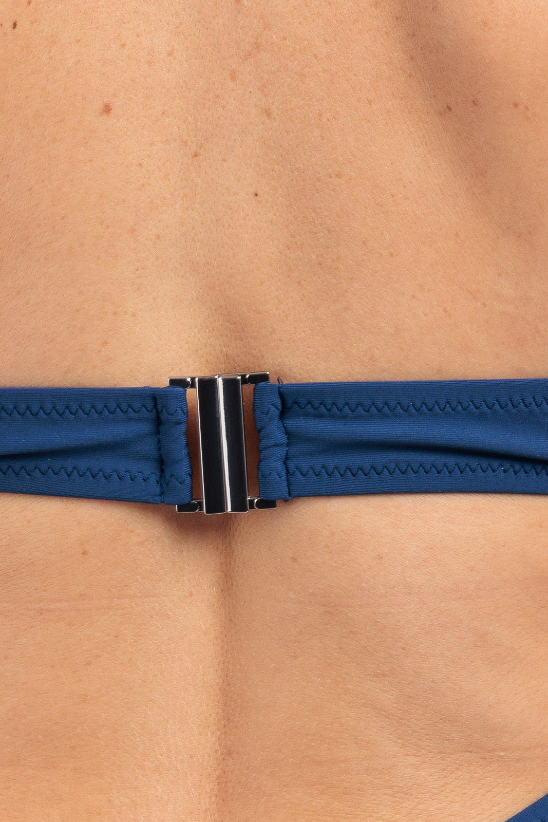 PLAIN CUT-OUT RUCHED SWIMSUIT - Basic by CAPRI LIFESTYLE