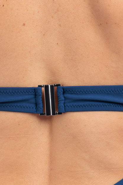 PLAIN CUT-OUT RUCHED SWIMSUIT - Basic by CAPRI LIFESTYLE