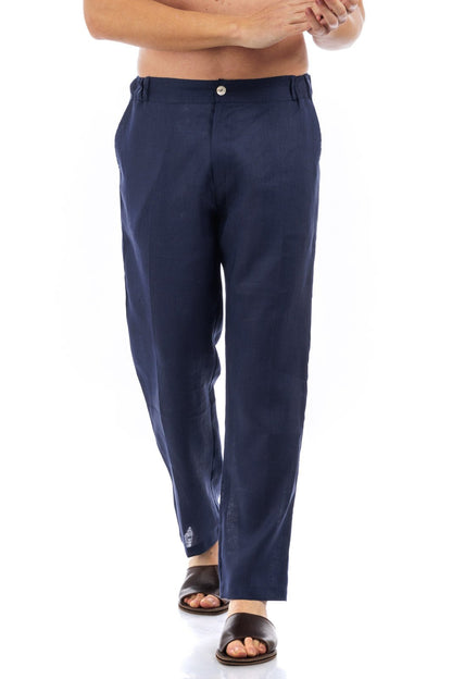 Plain Linen Pants by CAPRI LIFESTYLE