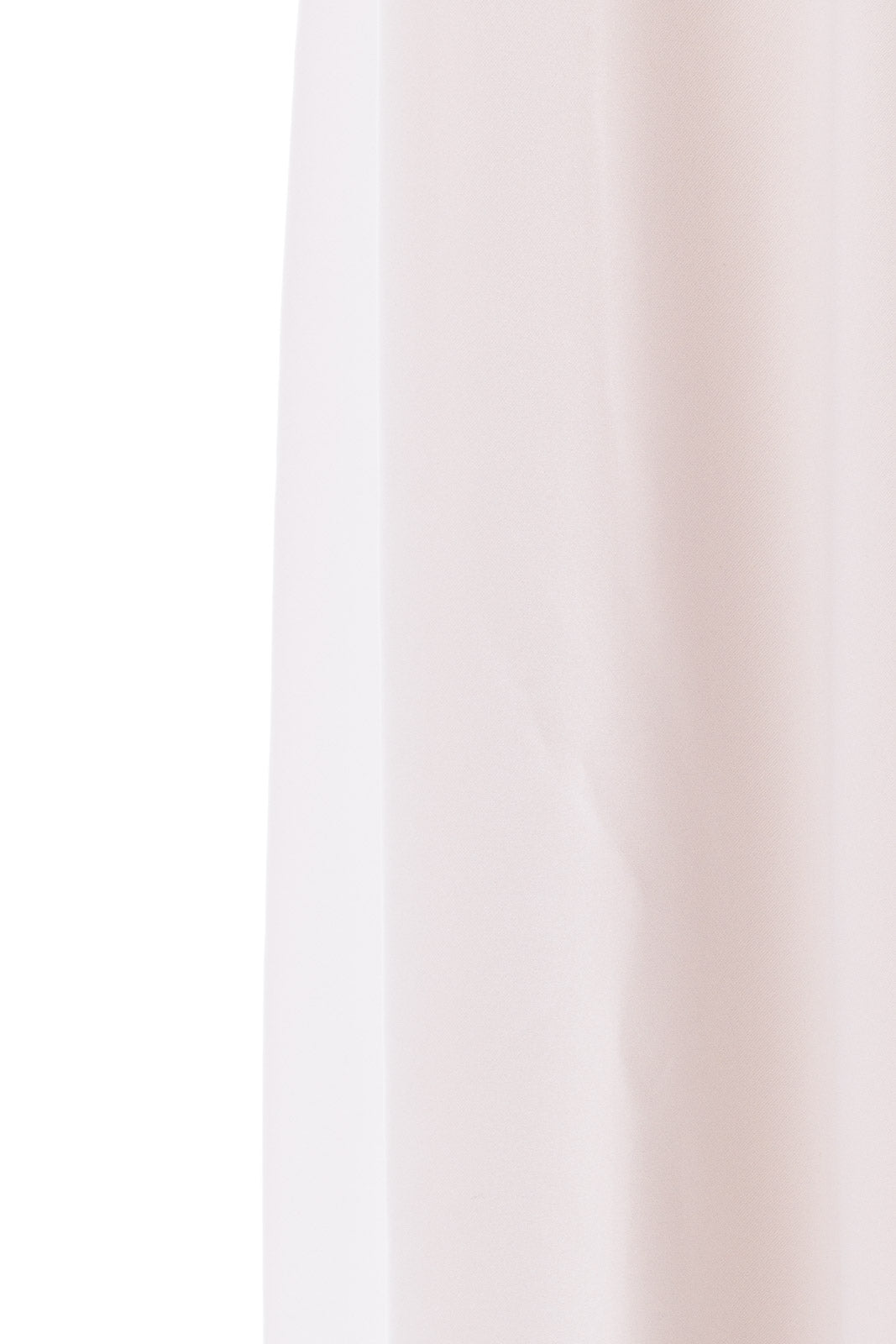 Plain V-neck Silk Dress