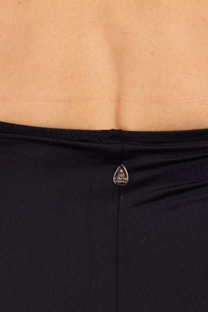 PLAIN V-NECK SWIMSUIT