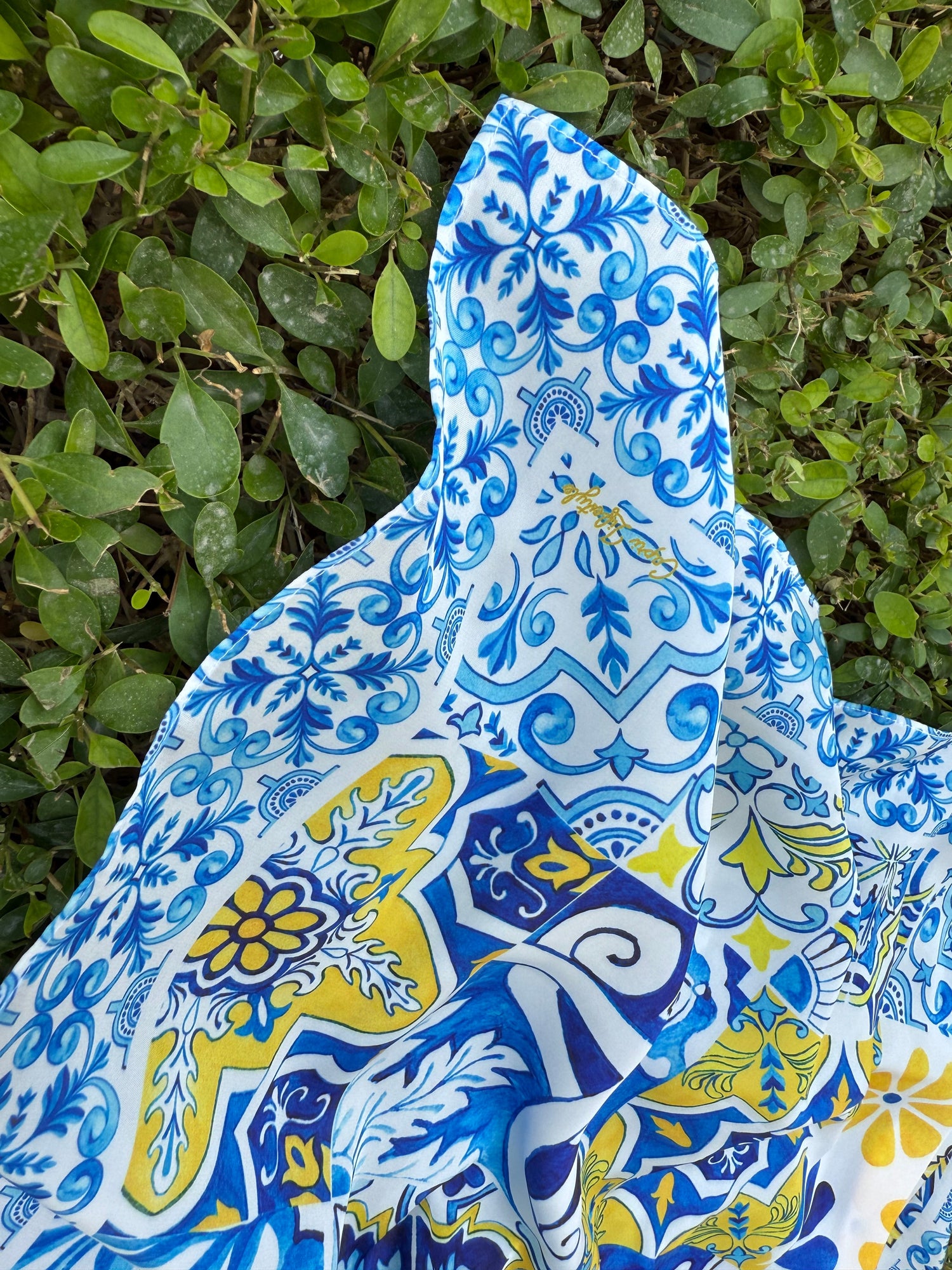 Positano - Pure Silk Scarf - WOMEN - by CAPRI LIFESTYLE