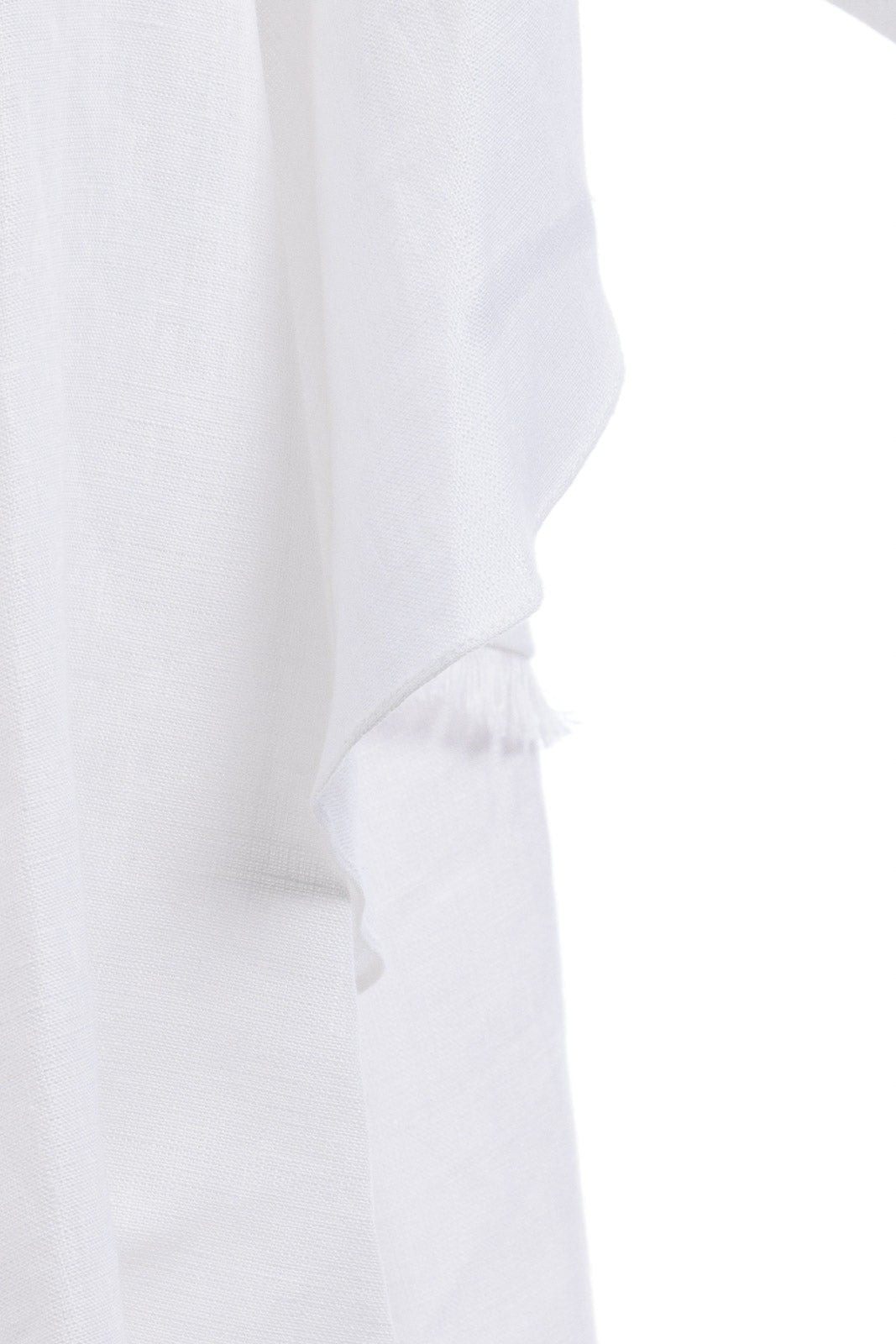 Pure Linen Raffeld Skirt With Elegant Hand - Finished Details - Linen Shirts - by CAPRI LIFESTYLE