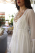 Sheer Chiffon Cover - Up with Lace Trim - Dresses - by CAPRI LIFESTYLE
