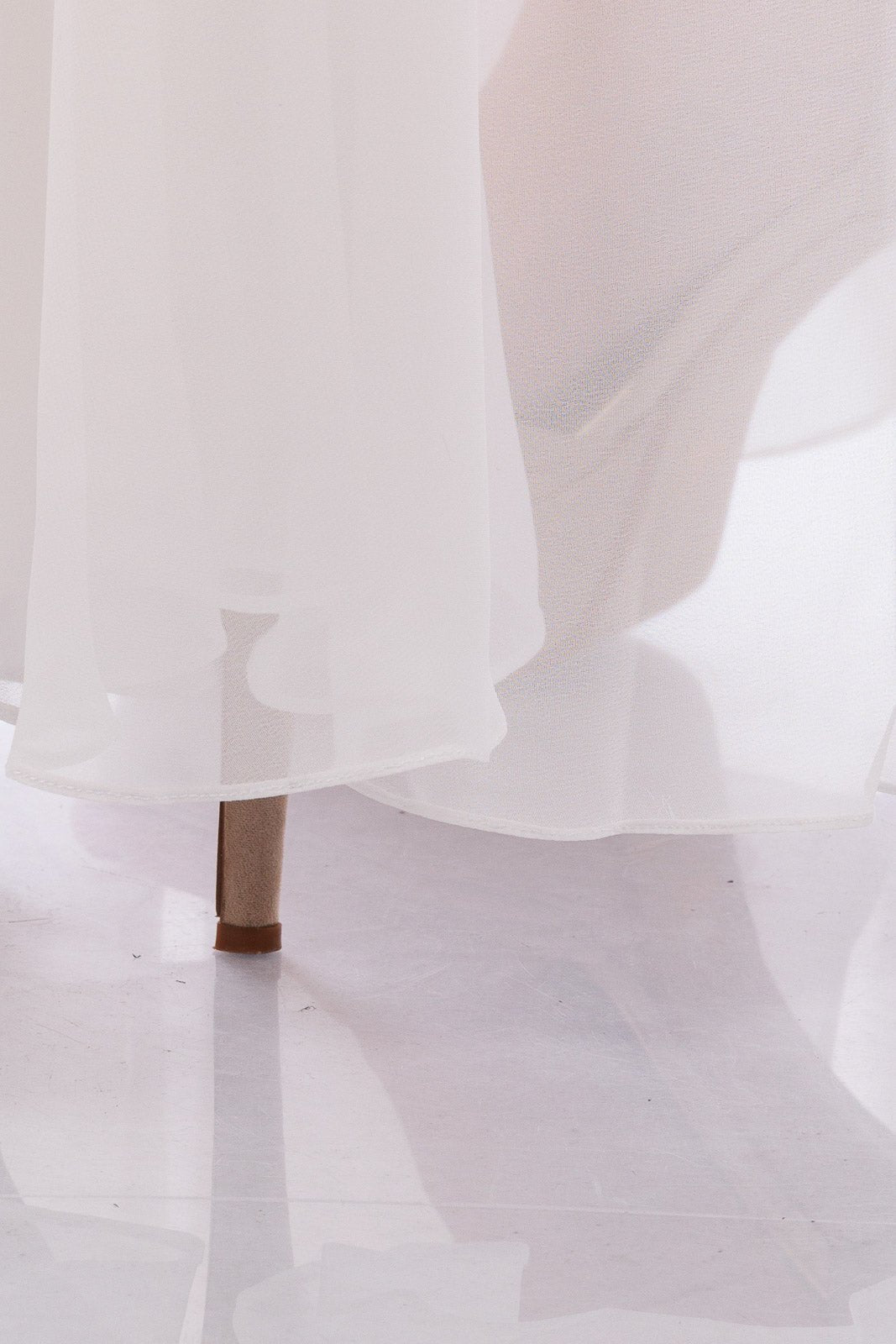 Silk Chiffon Long Robe