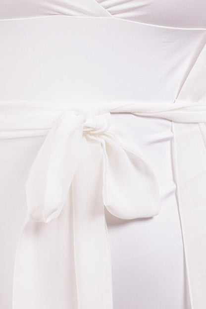 Silk Chiffon Long Robe