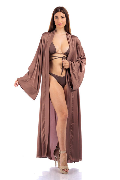 Silk Long Robe