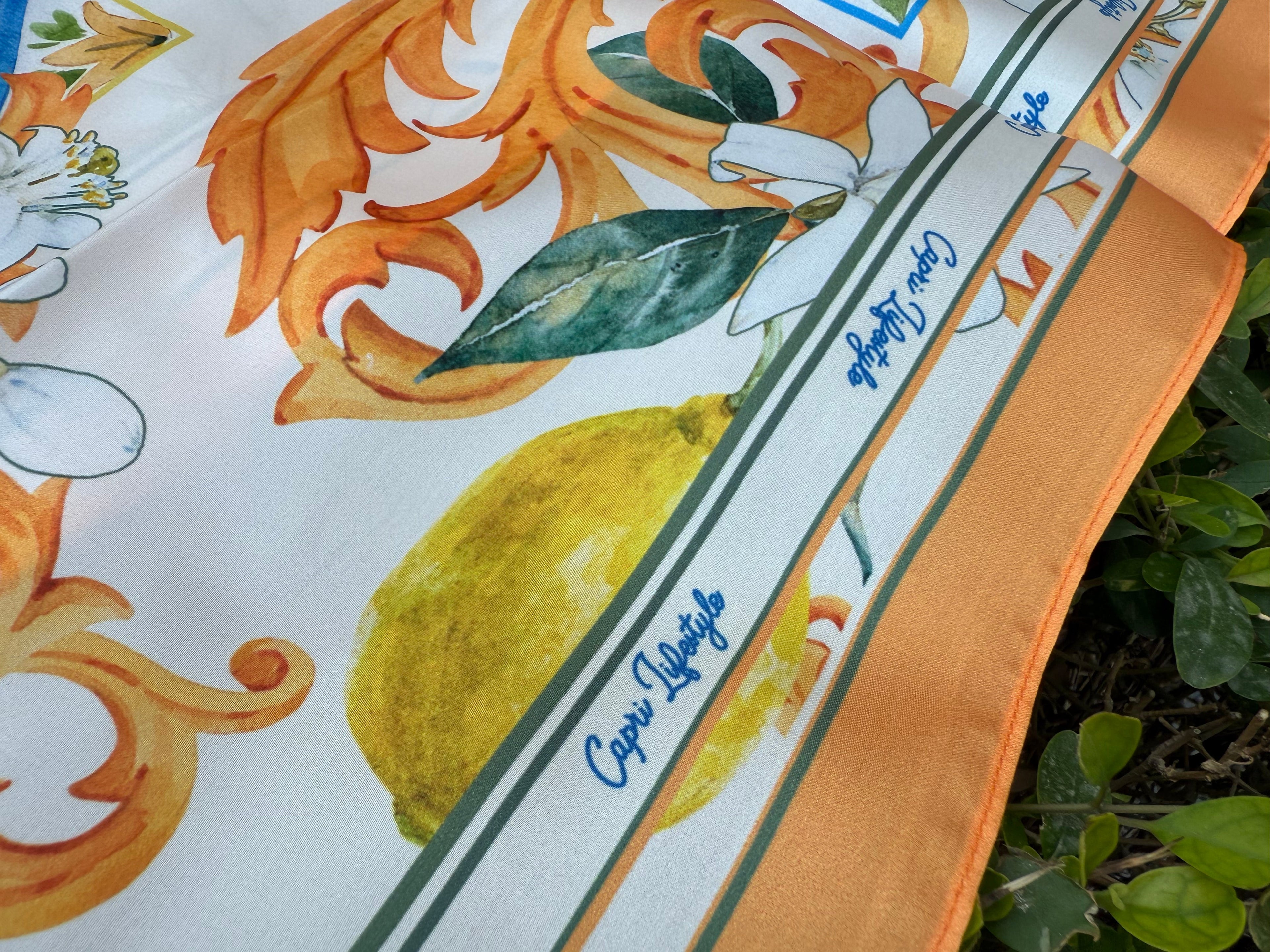 Sorrento - Pure Silk Scarf - WOMEN - by CAPRI LIFESTYLE